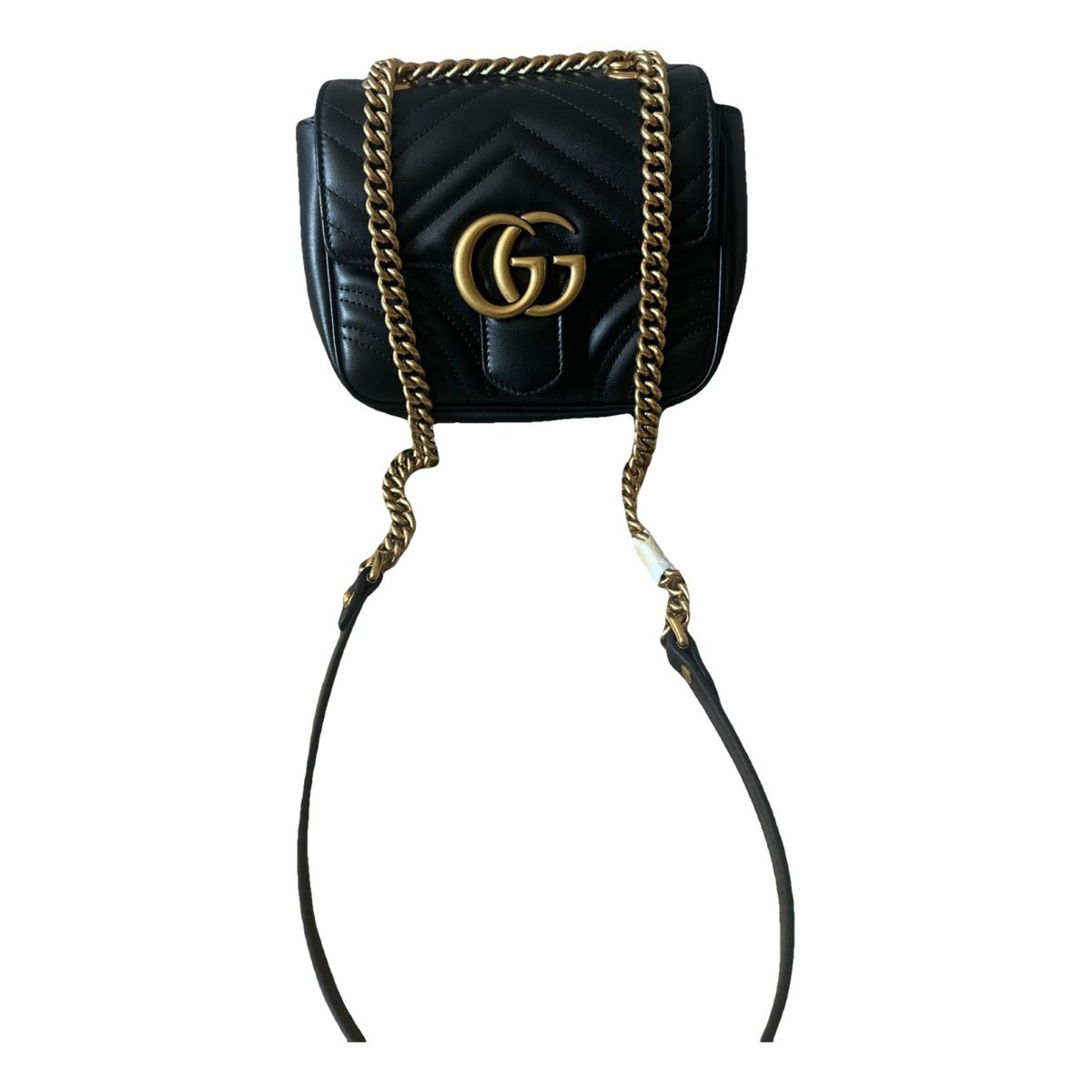 GG Marmont Flap leather crossbody bag