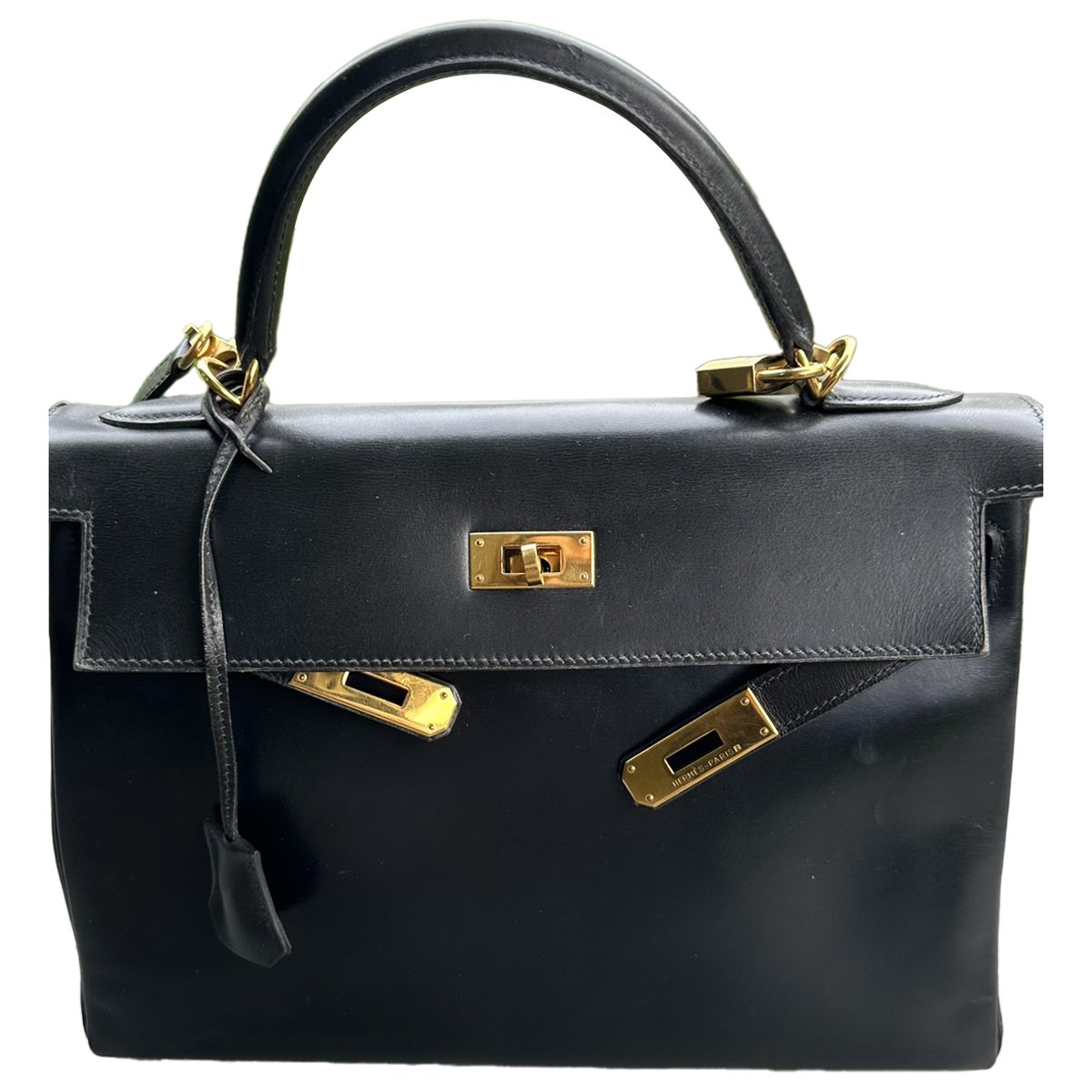 Kelly 25 leather handbag