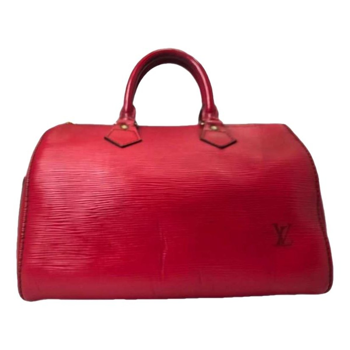 Speedy leather handbag