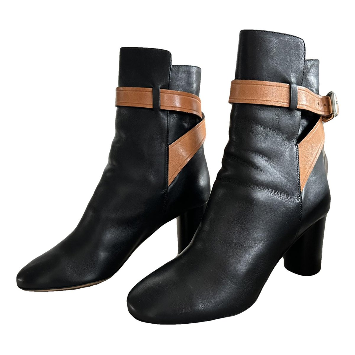 Lamsy leather boots