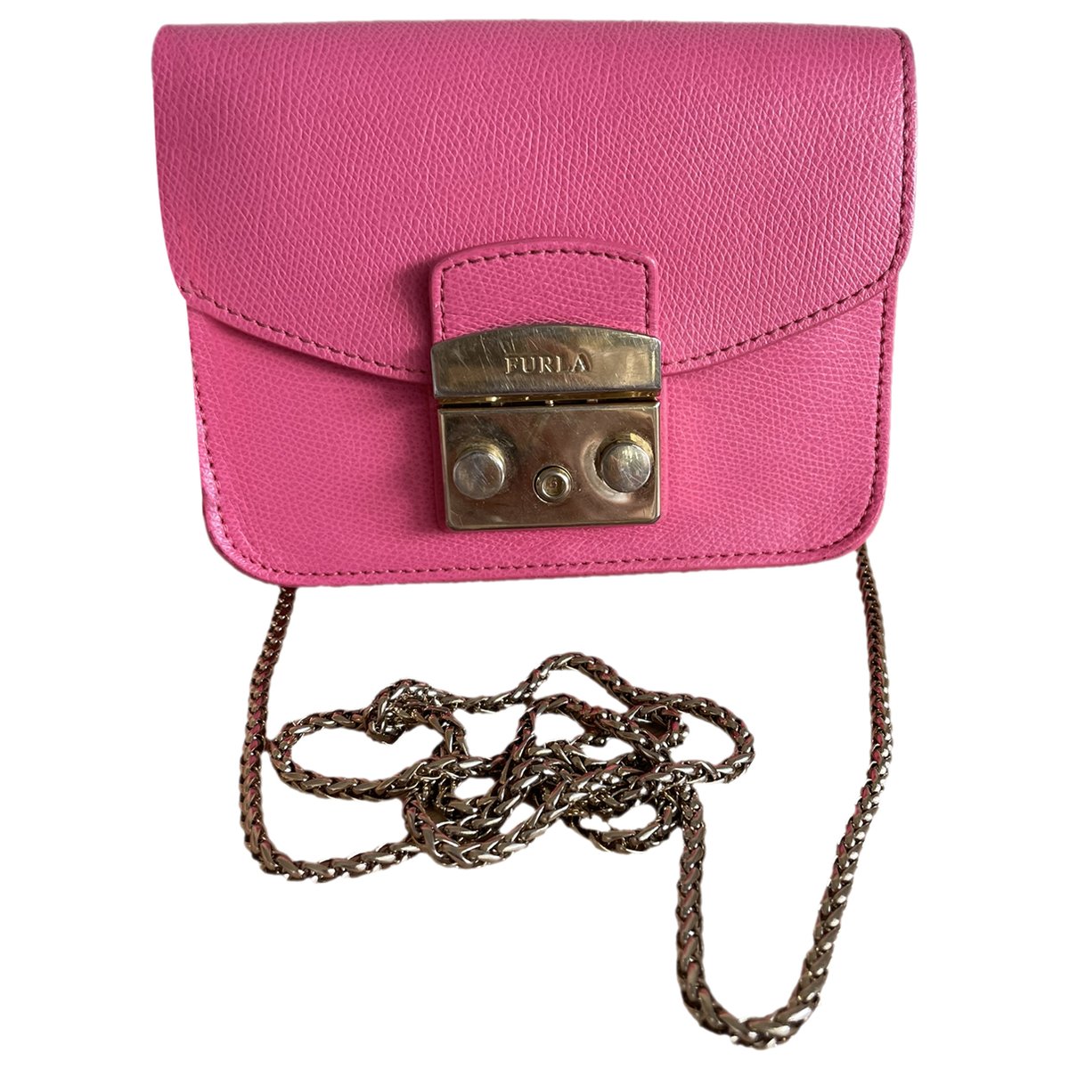 Metropolis leather crossbody bag