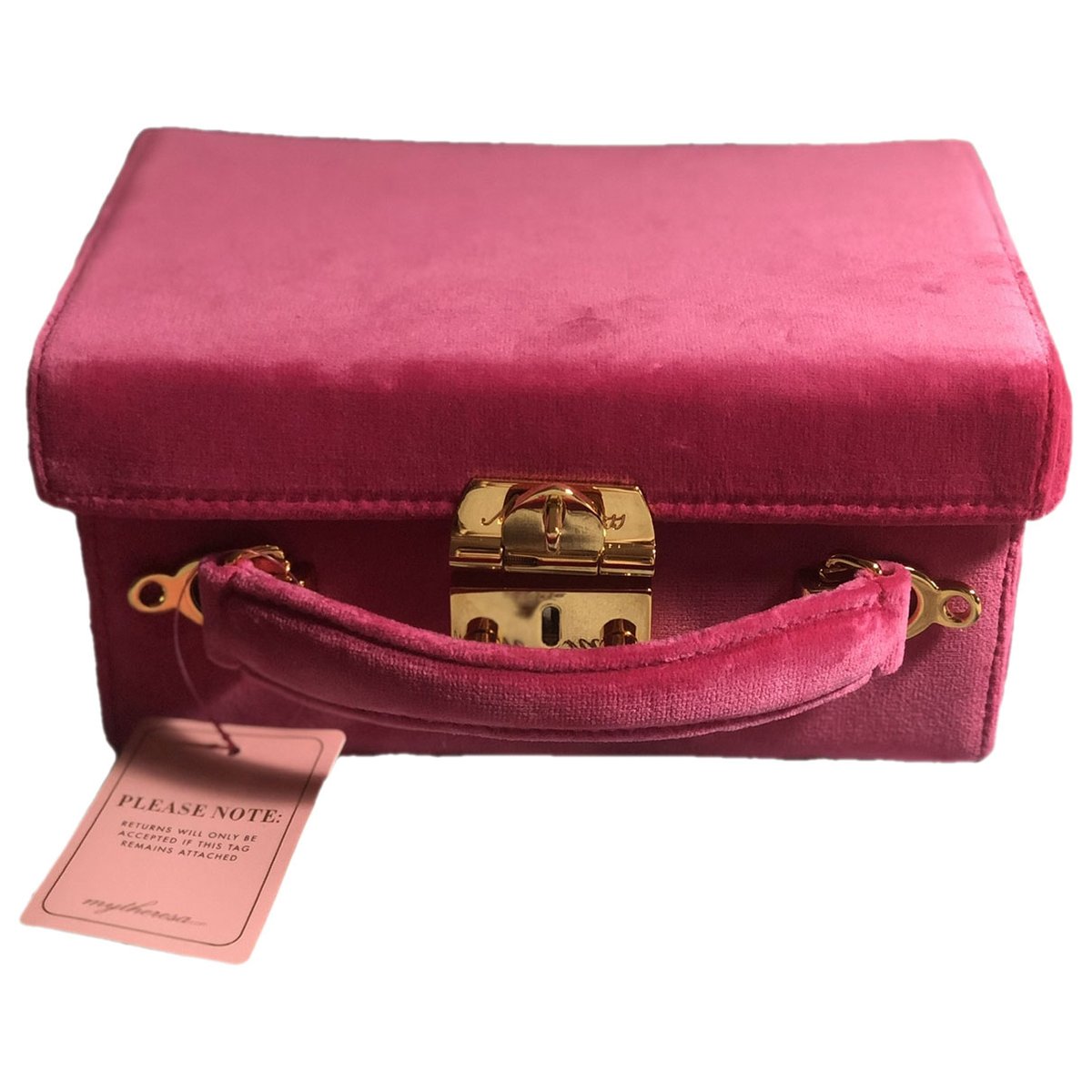 Grace velvet handbag
