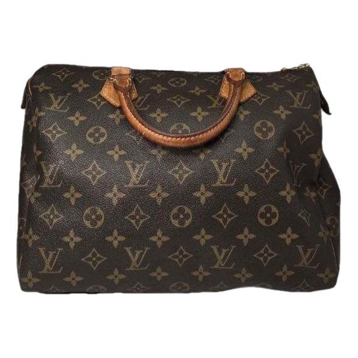 Speedy leather handbag