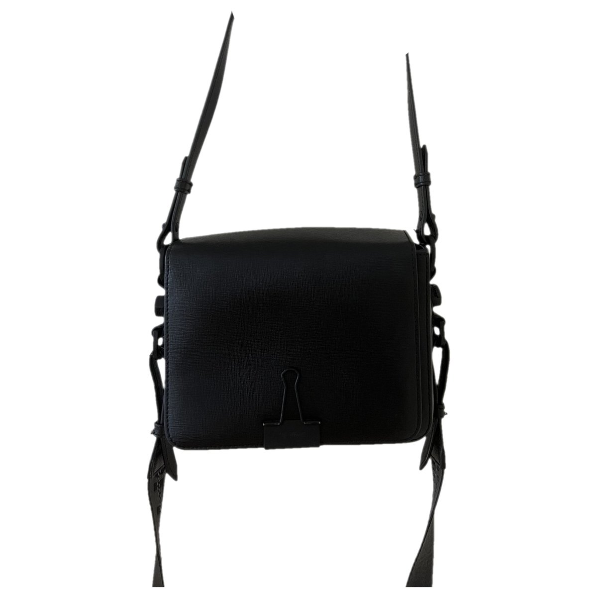 Binder leather handbag