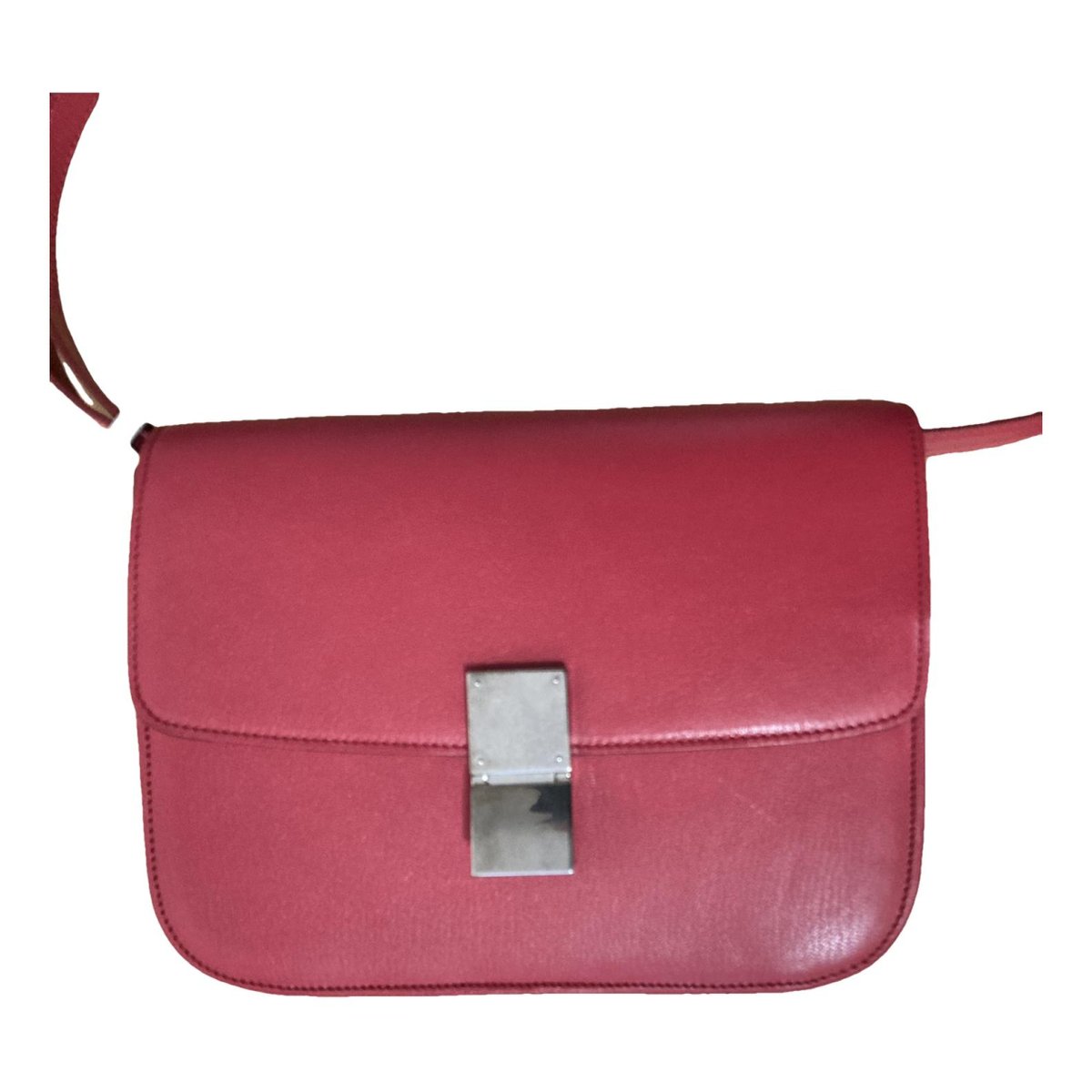 Classic leather crossbody bag