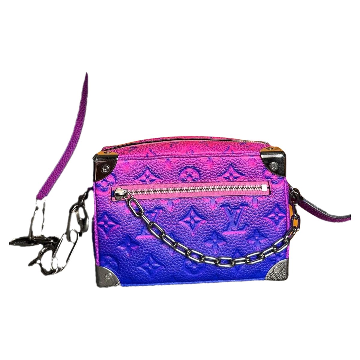 Pochette Trunk leather crossbody bag