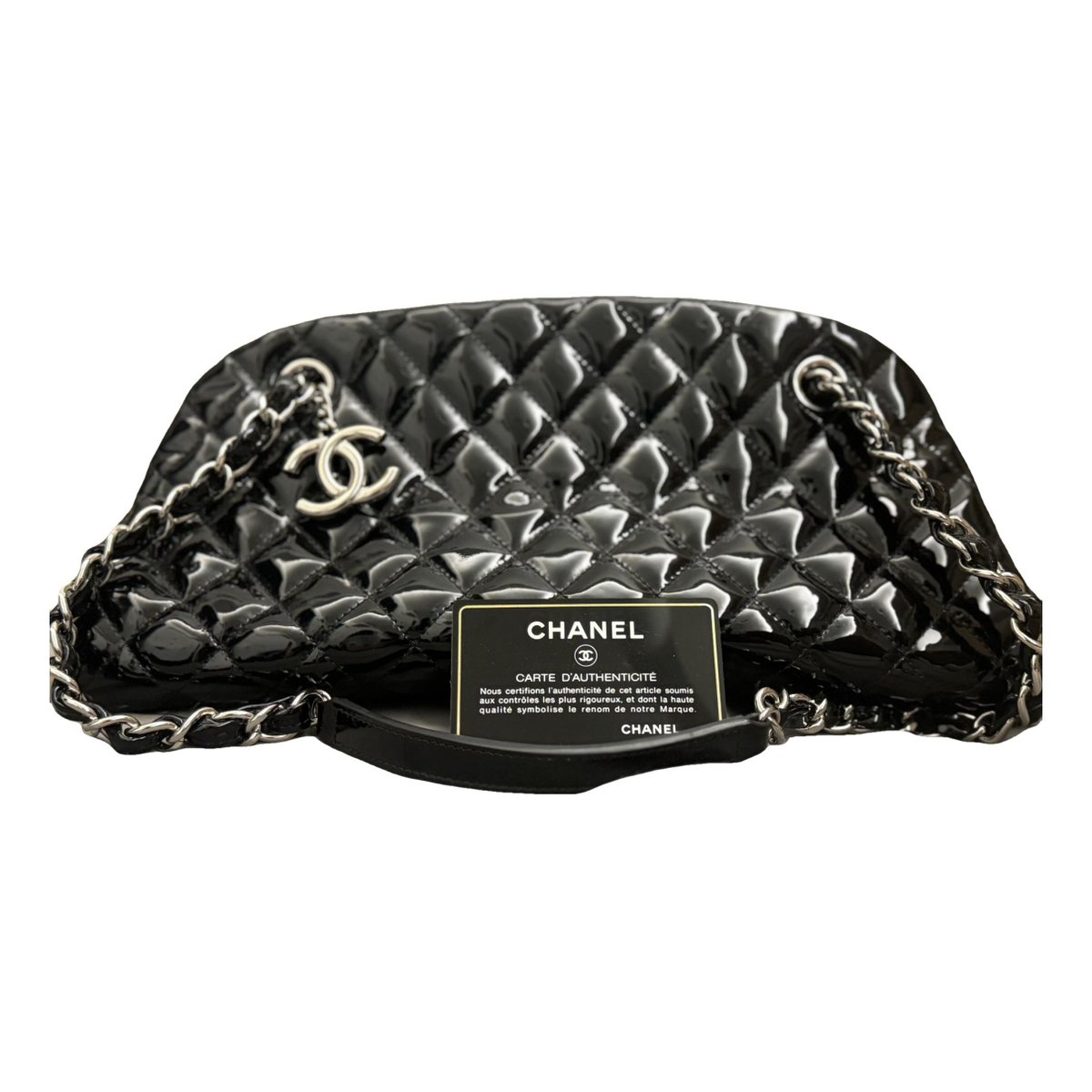 Mademoiselle leather handbag
