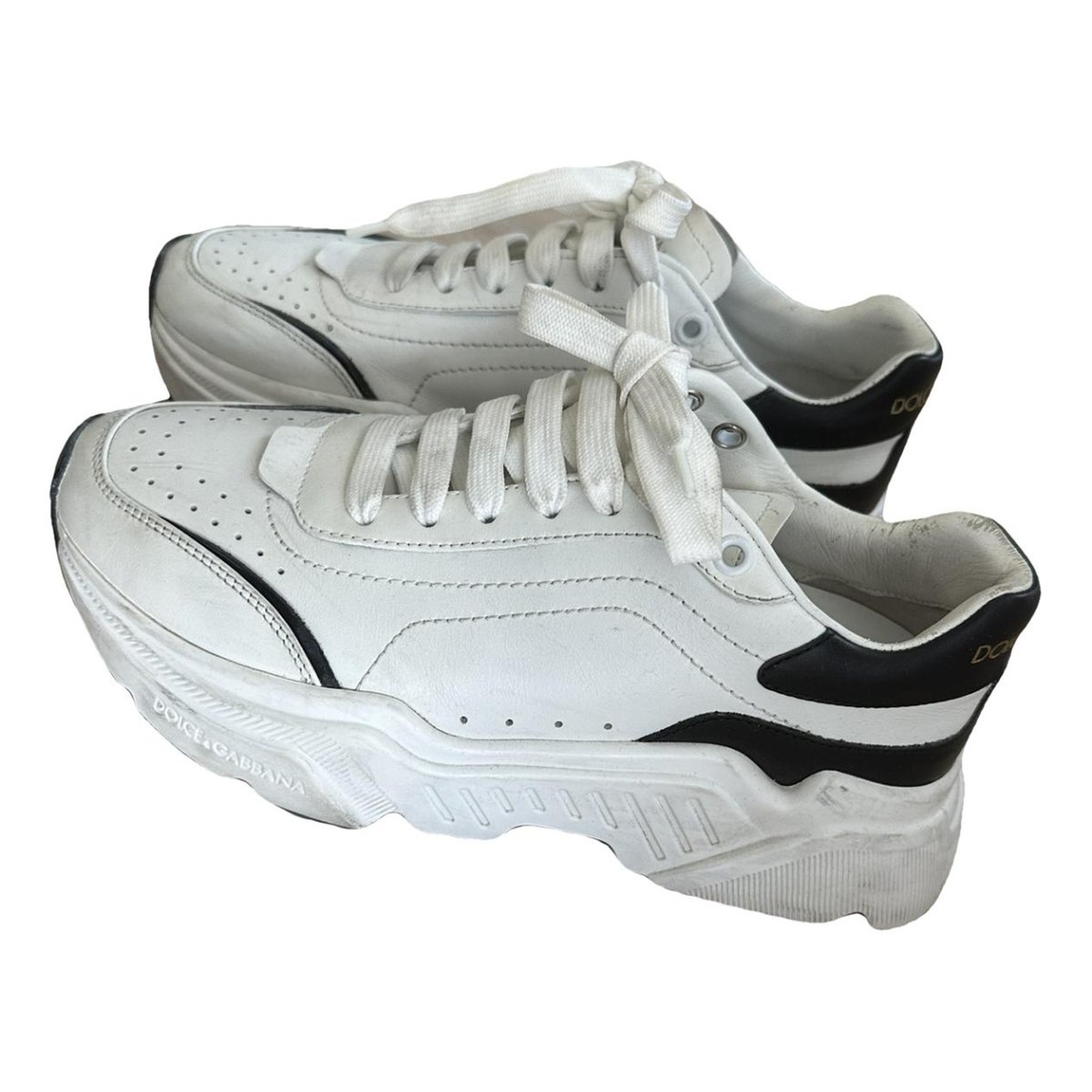 Daymaster leather trainers
