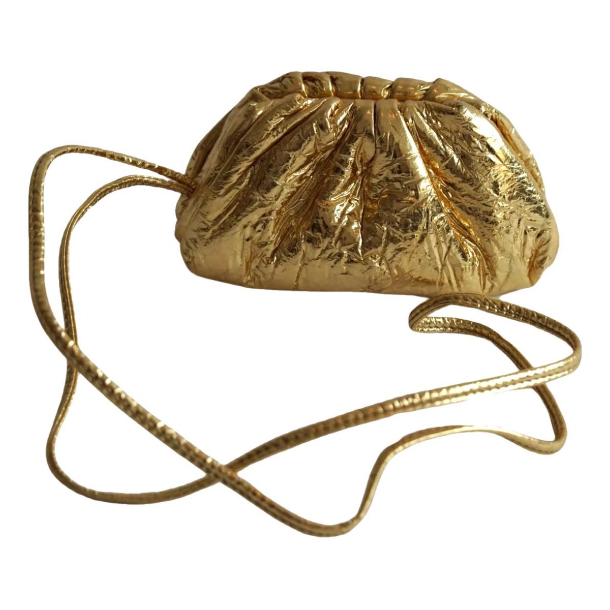 Pouch leather mini bag
