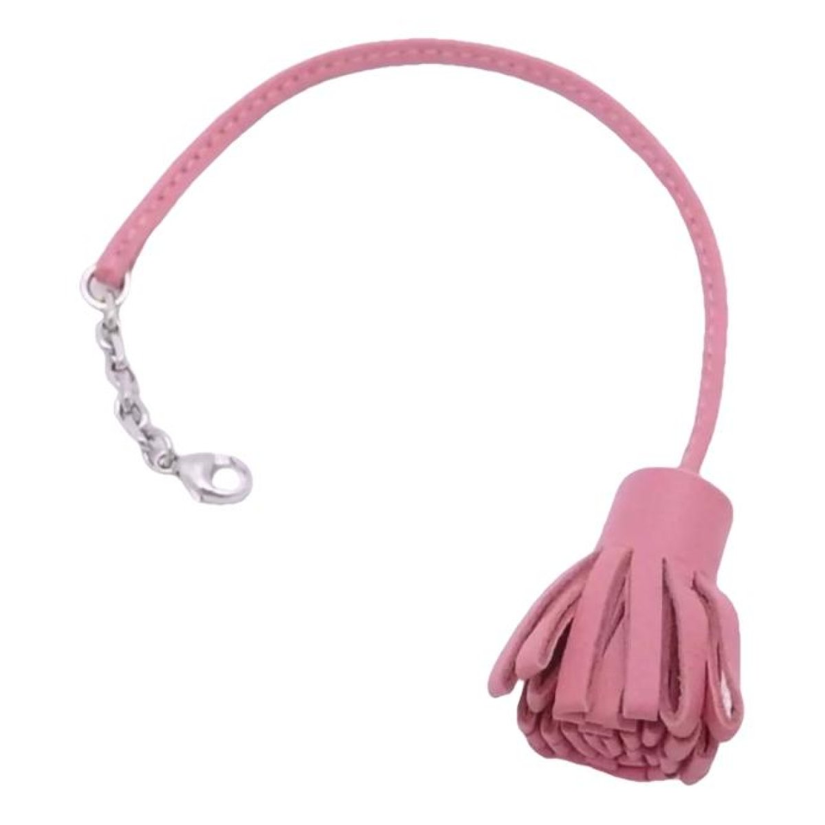 Carmencita leather bag charm
