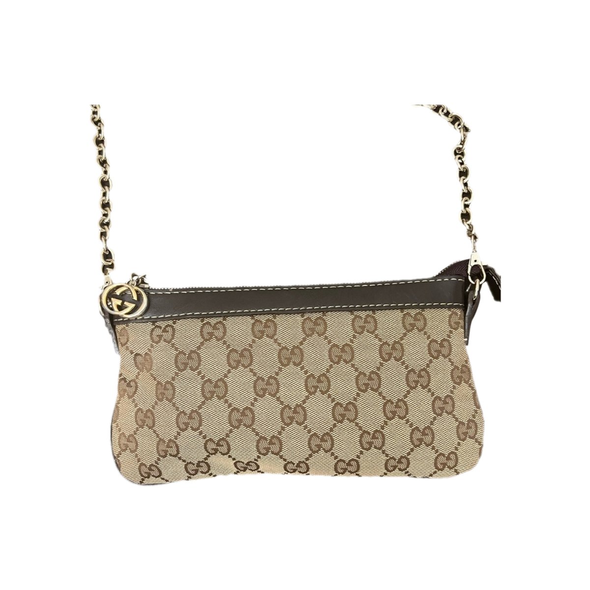 Ophidia cloth clutch bag