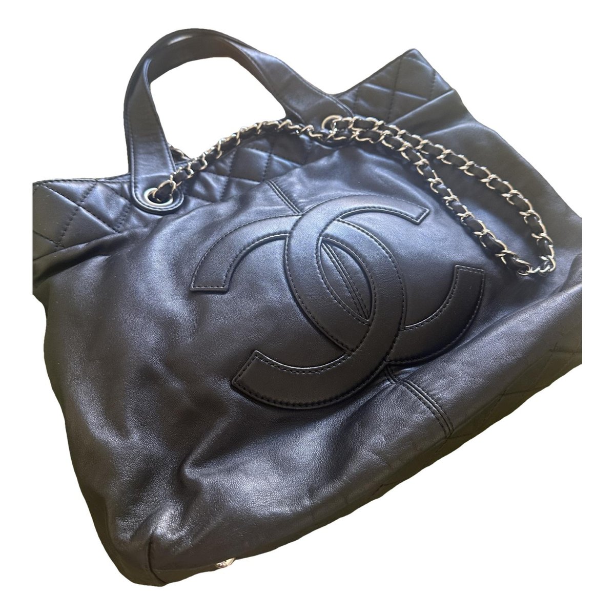 Deauville leather tote