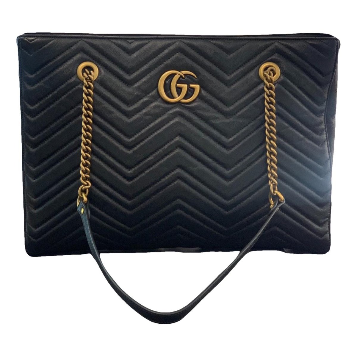 GG Marmont Zip leather handbag
