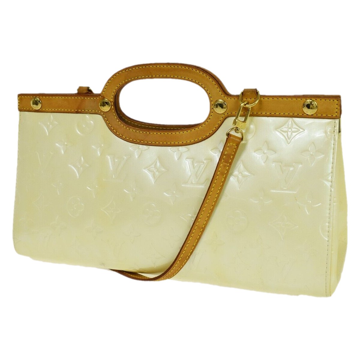 Roxbury patent leather handbag