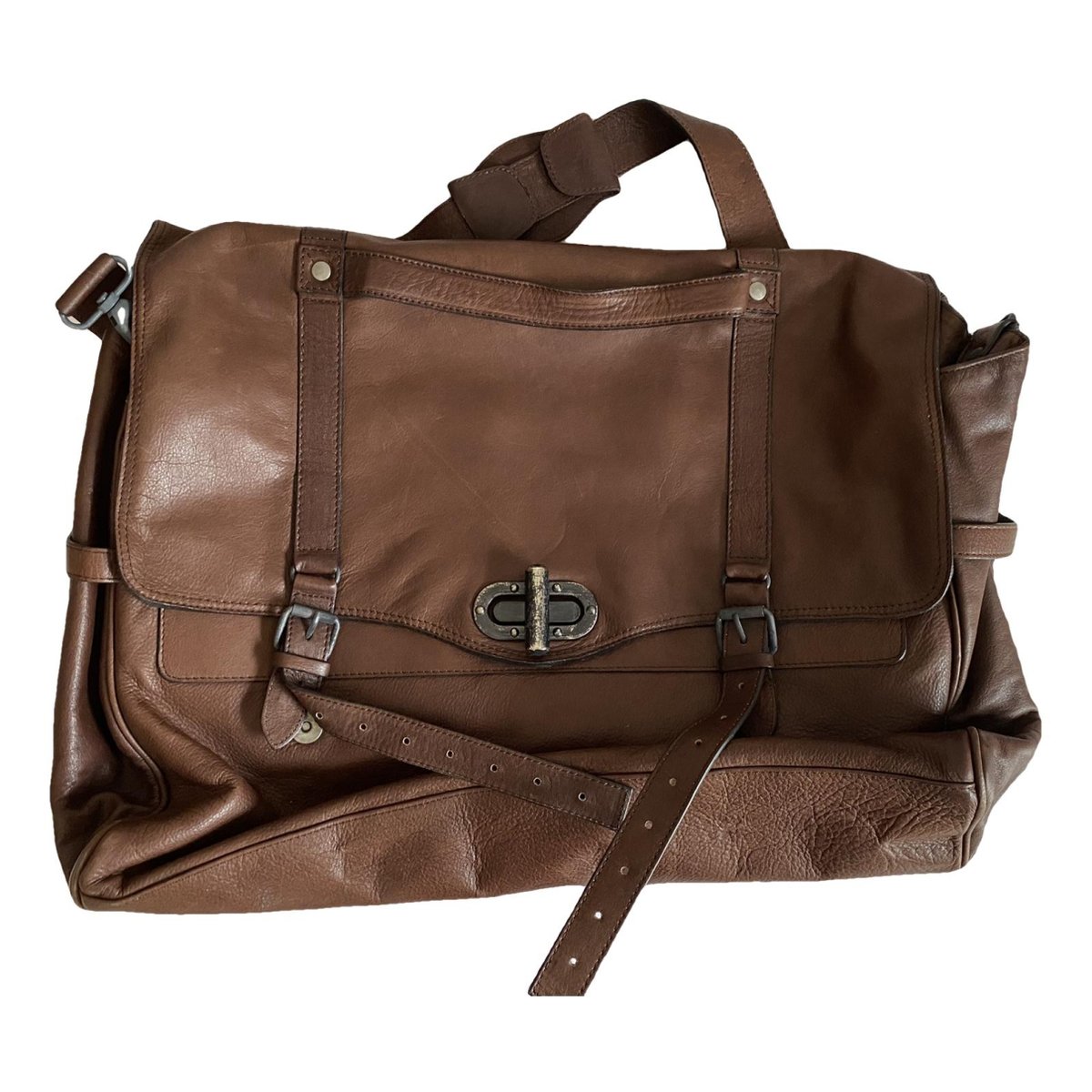 Leather crossbody bag