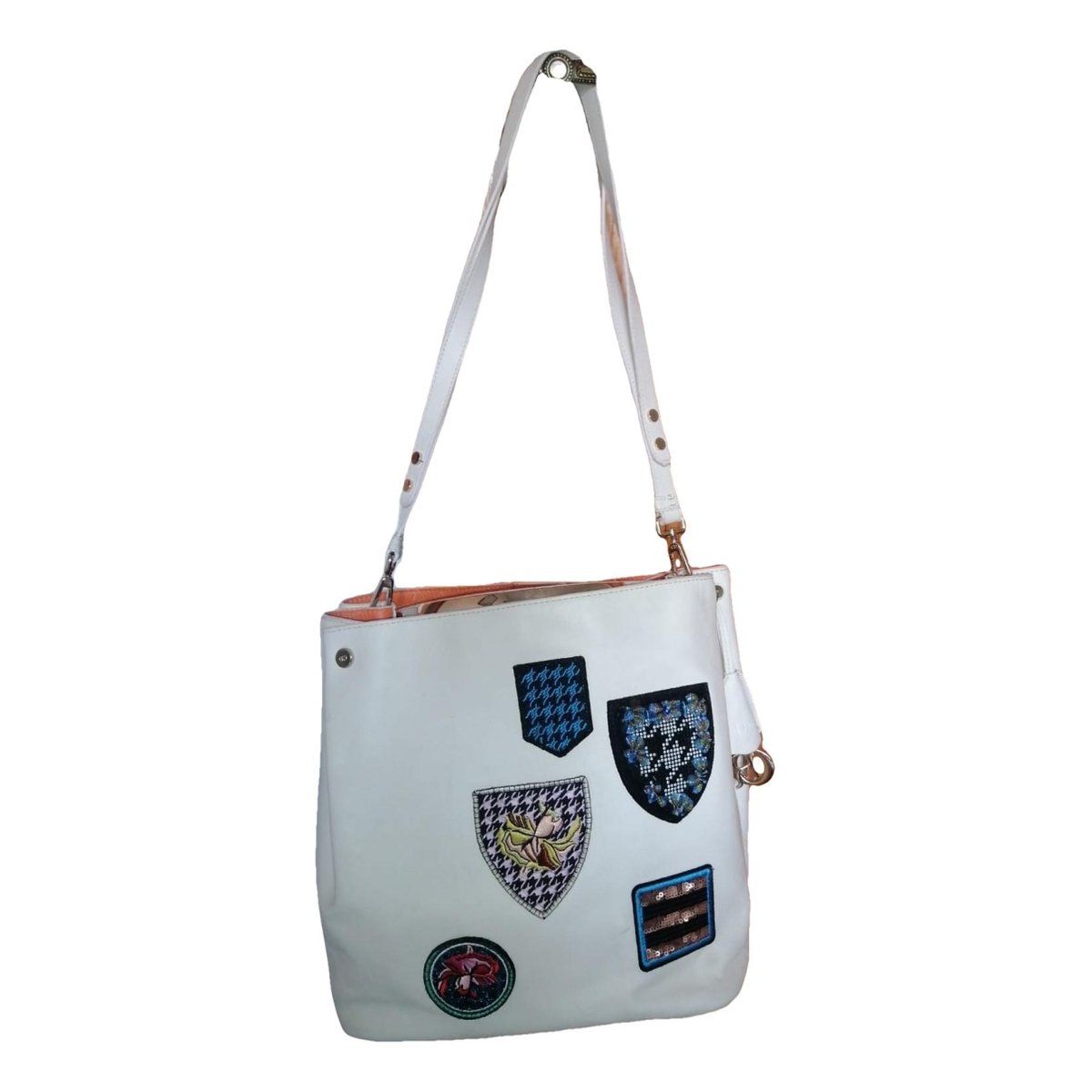 Diorific leather handbag