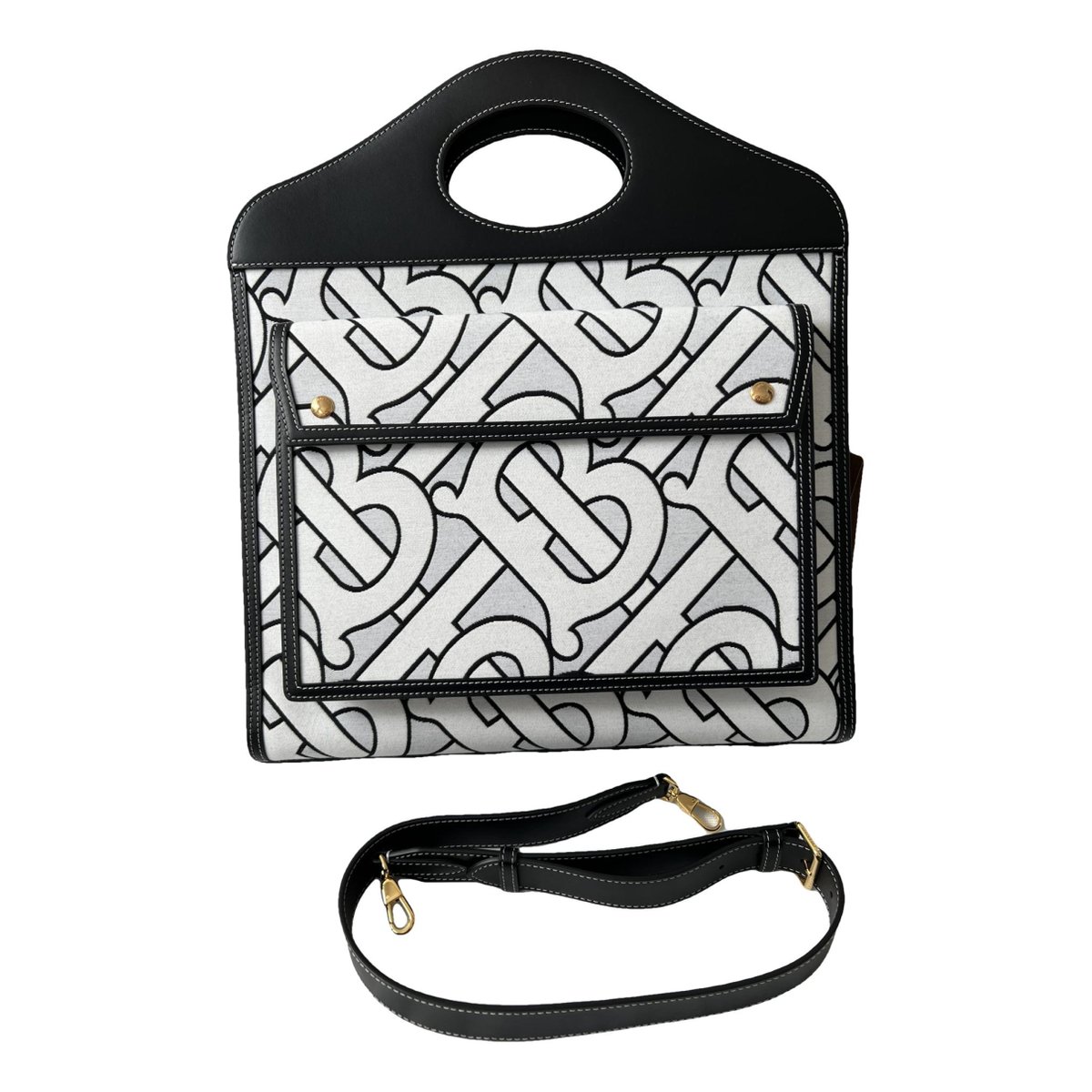 Pocket Medium leather handbag