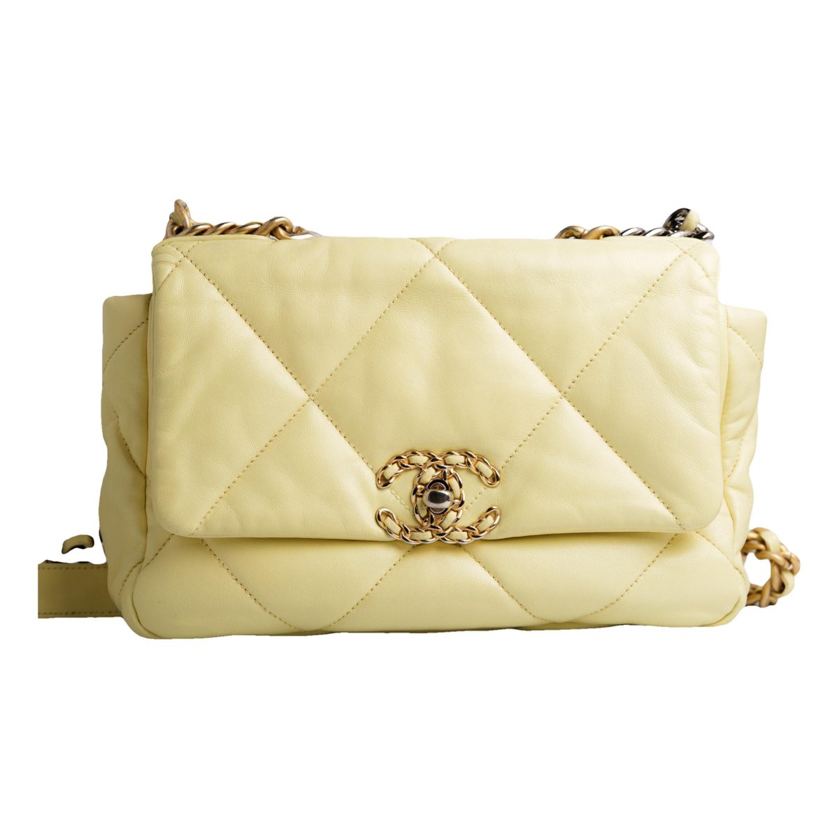 Chanel 19 leather handbag