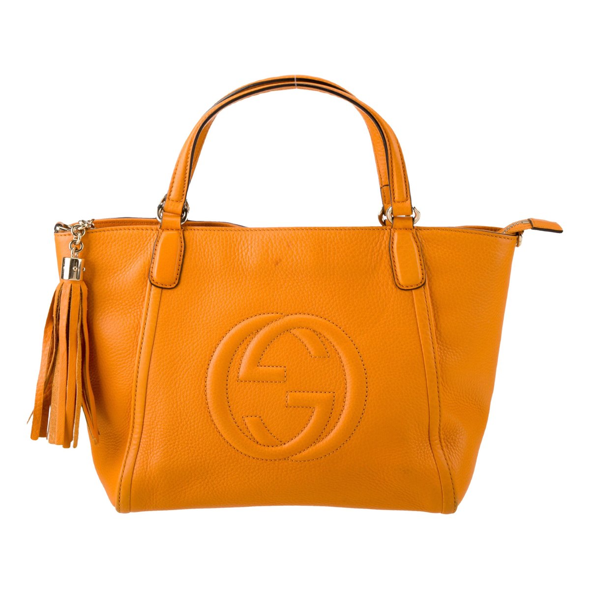 Soho Top Handle leather handbag