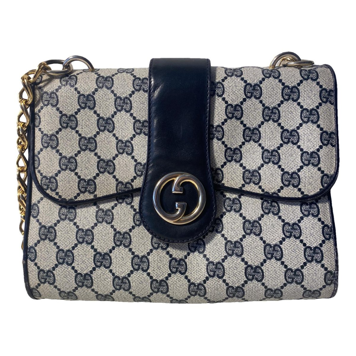 Neo Vintage leather clutch bag