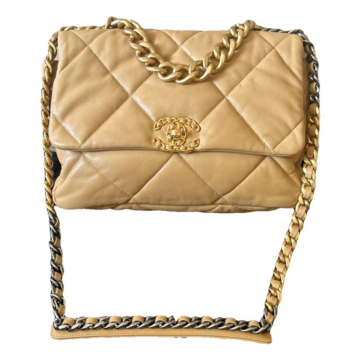 Chanel 19 leather handbag