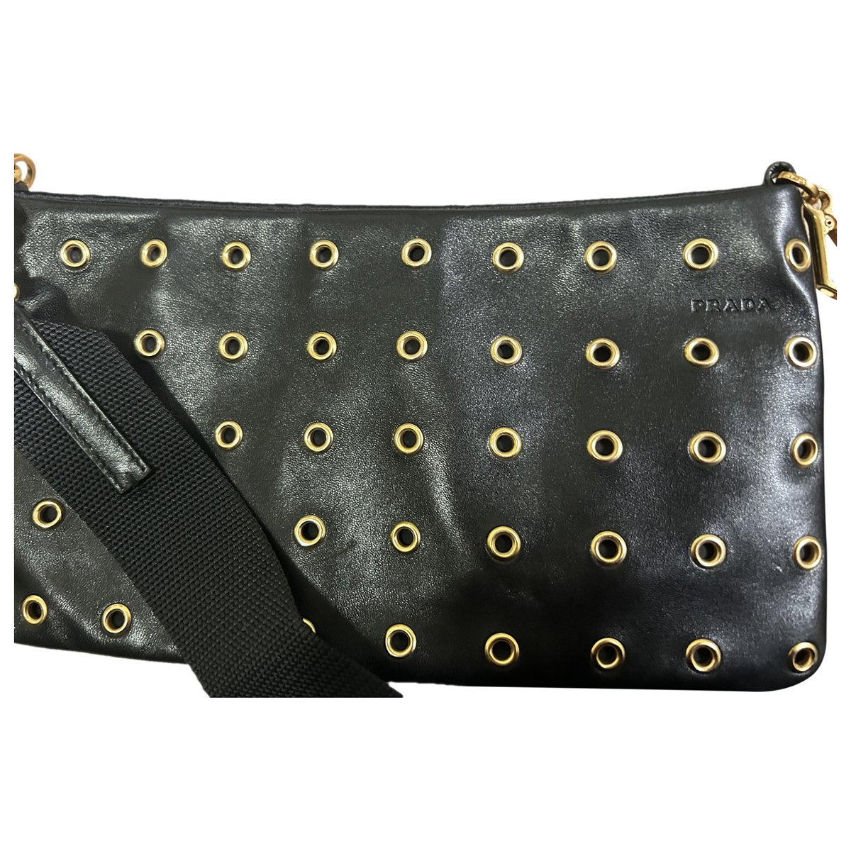 Prada Pocket leather crossbody bag