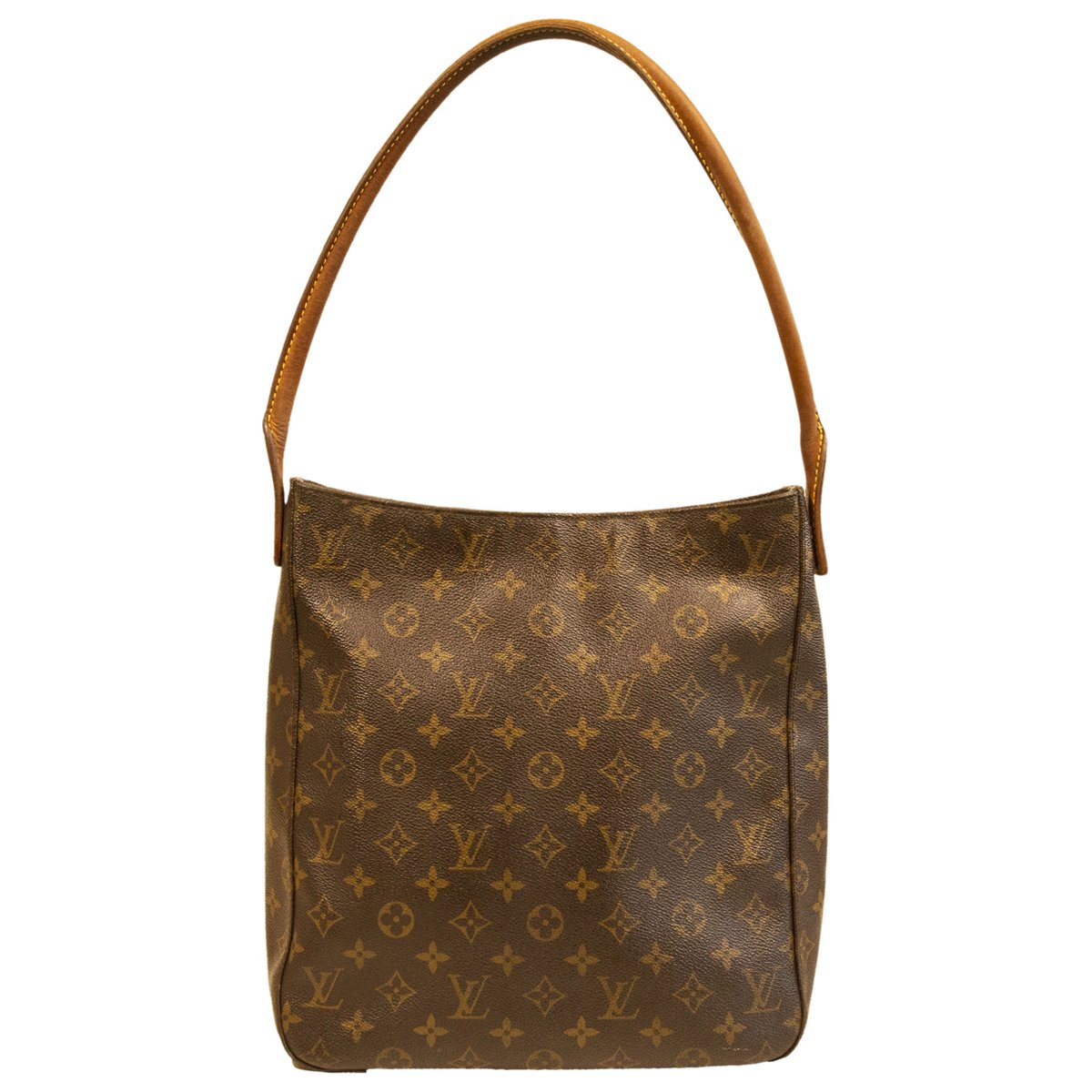 Looping cloth handbag