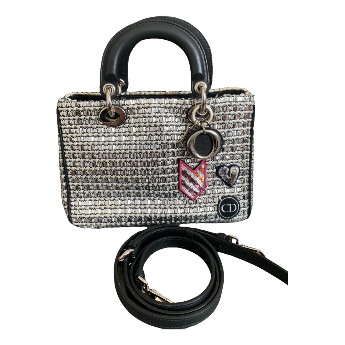 Diorissimo tweed tote