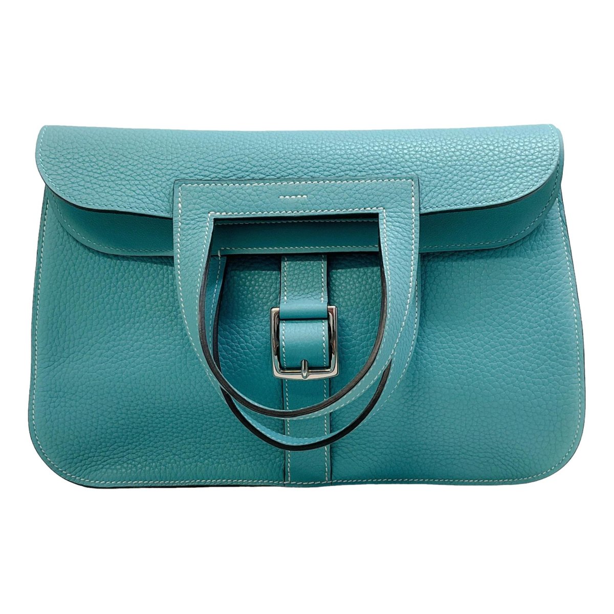 Halzan leather handbag