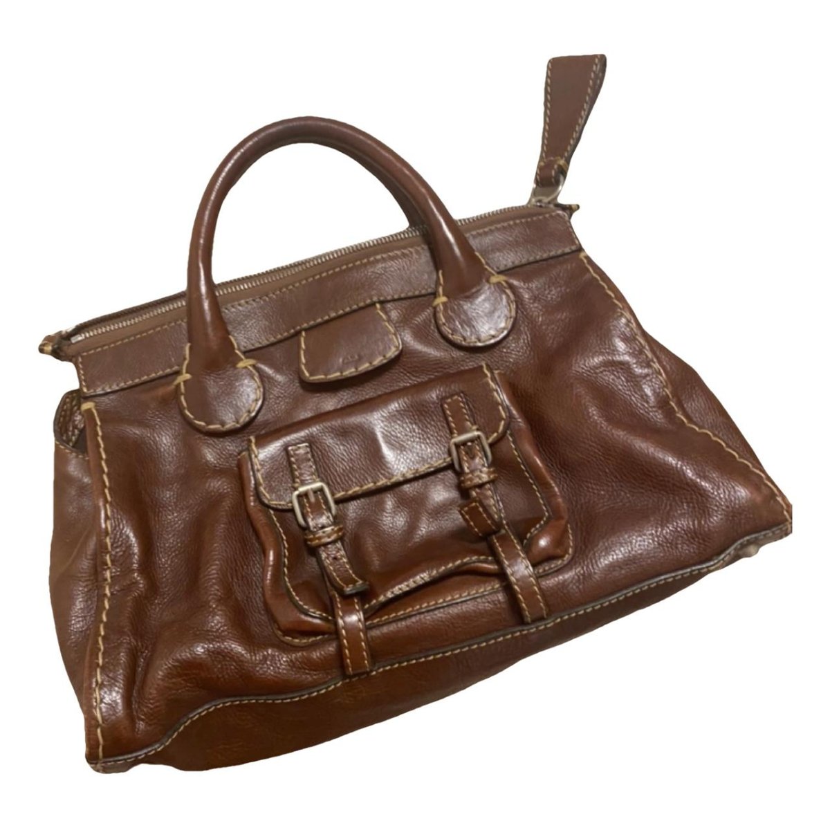 Edith leather tote