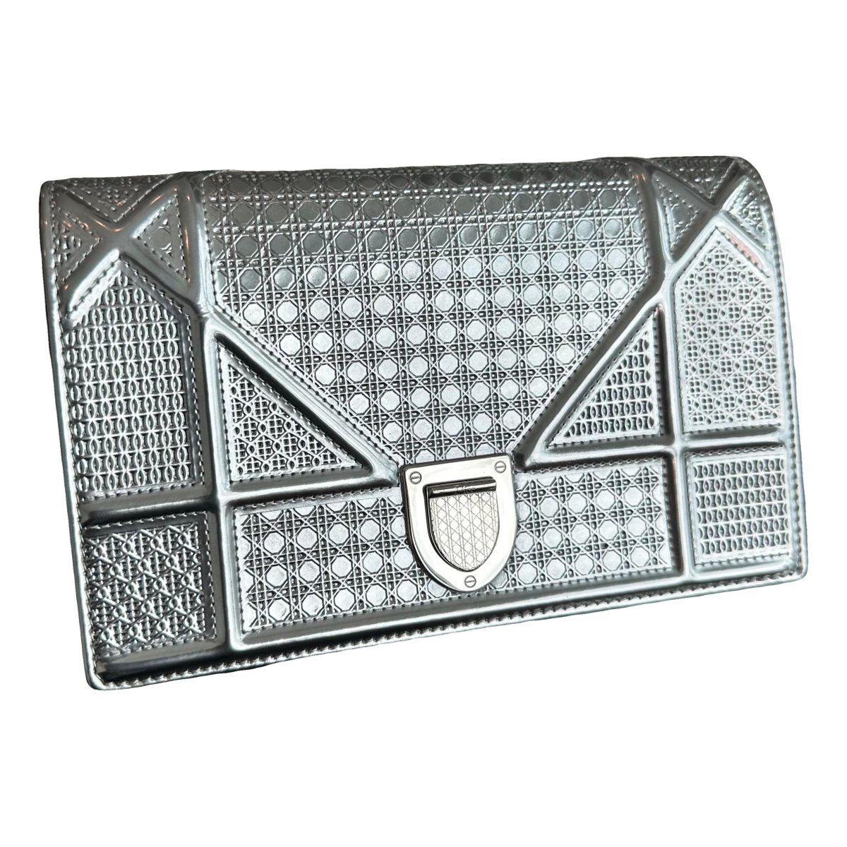 Wallet On Chain Diorama leather handbag