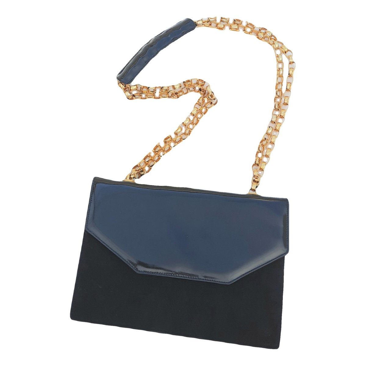 Patent leather handbag