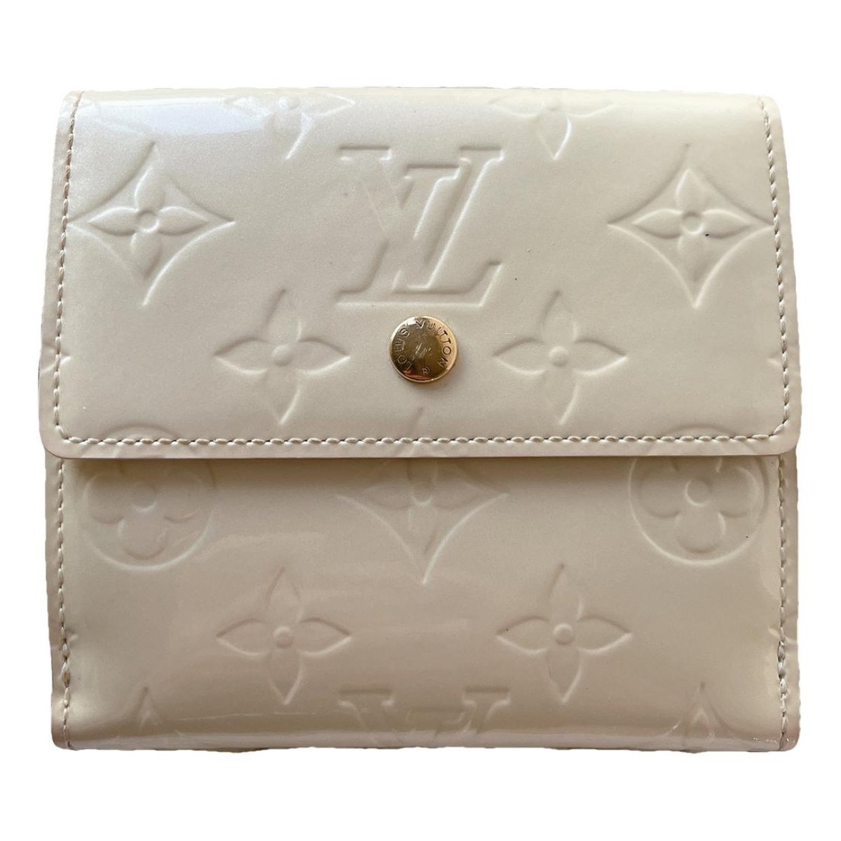Zoé patent leather wallet