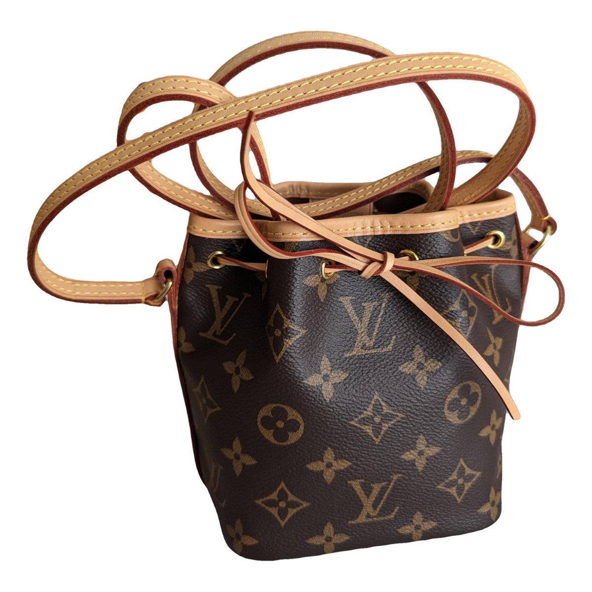 Nano Noé cloth crossbody bag