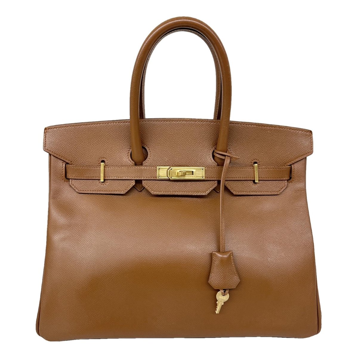 Birkin 35 leather handbag