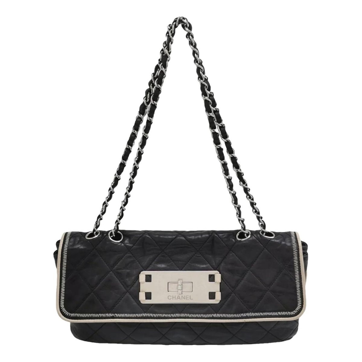 East West Chocolate Bar leather bag