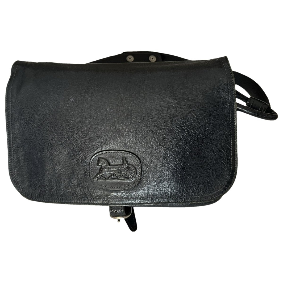 Triomphe Maillon leather crossbody bag