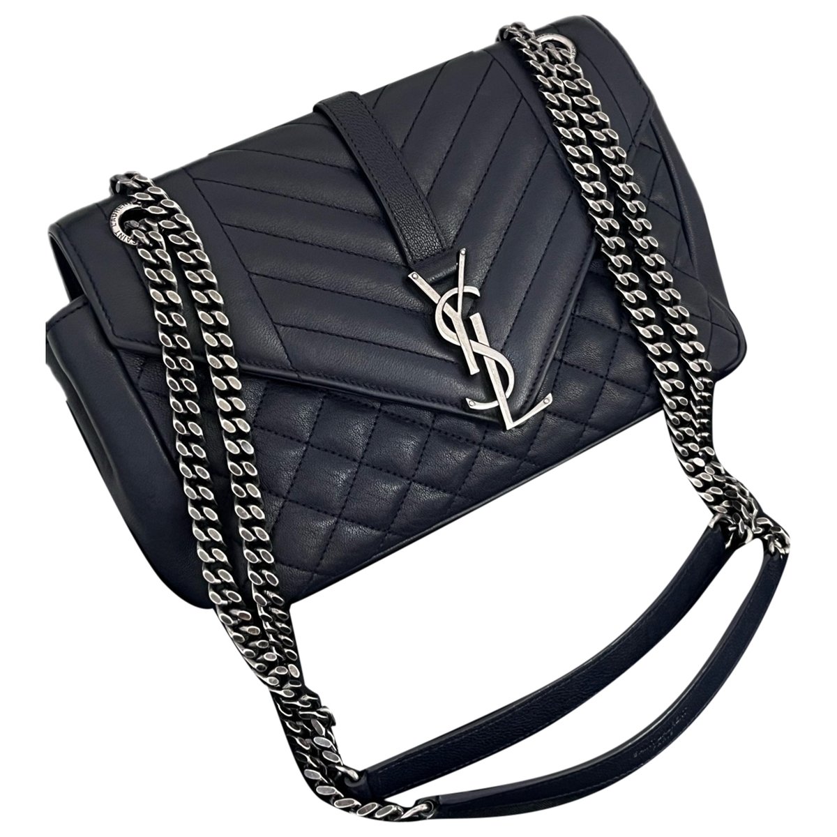 Baby monogramme leather crossbody bag