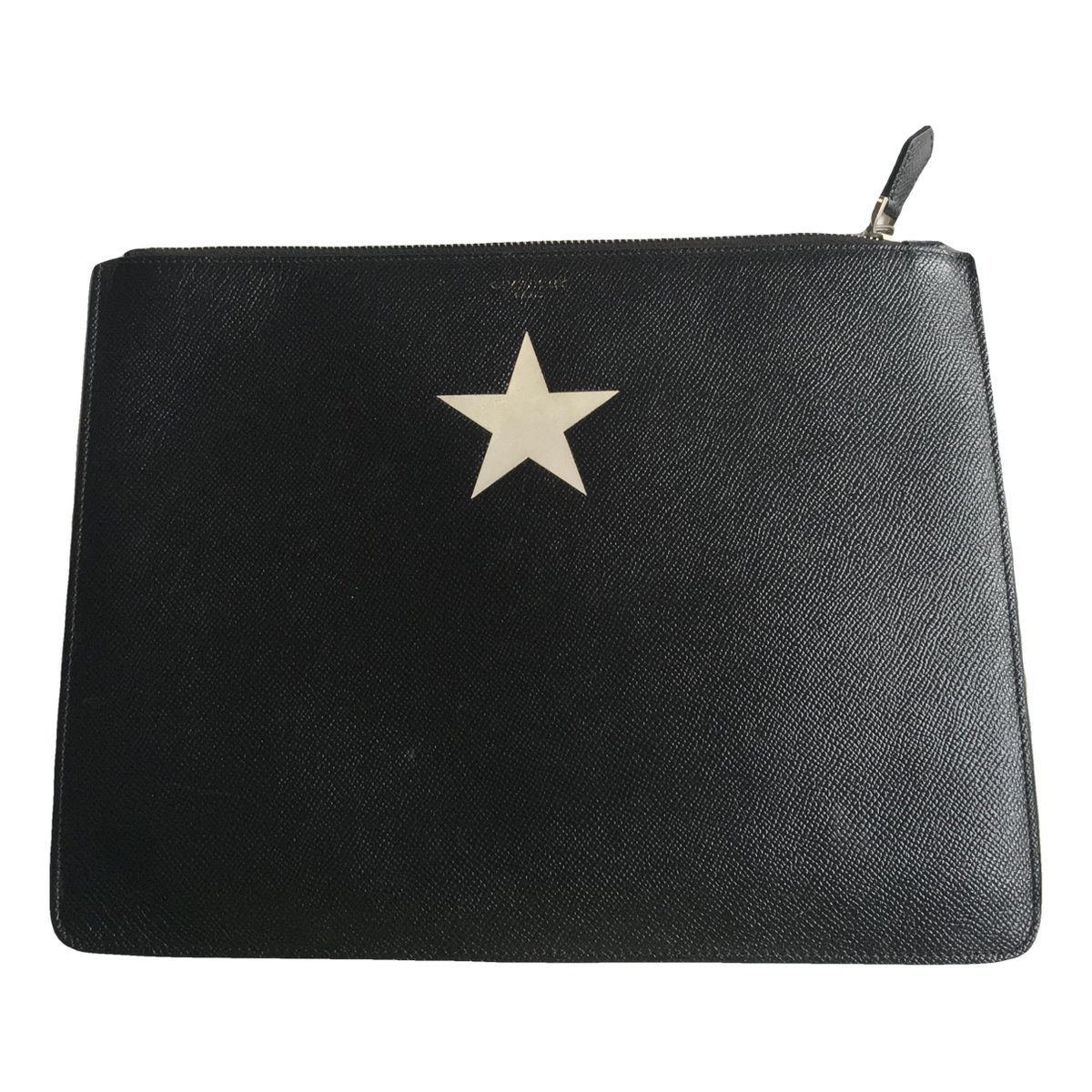 Bow Cut leather handbag