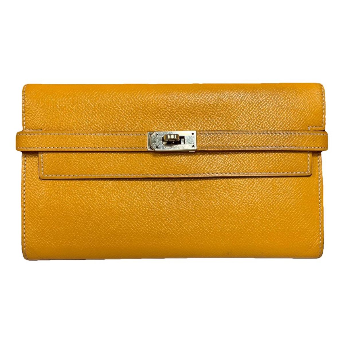 Kelly to go leather clutch bag