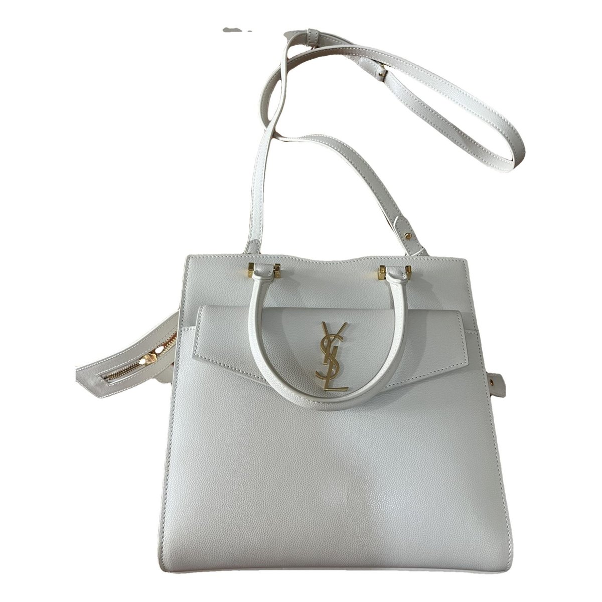 Uptown leather tote
