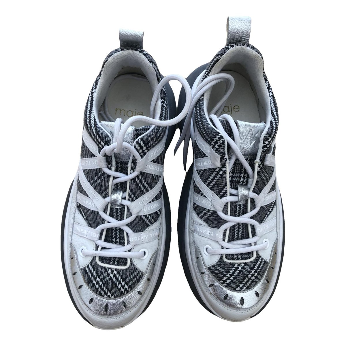 W20 leather trainers