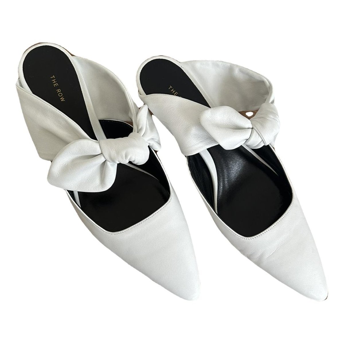 Coco leather heels