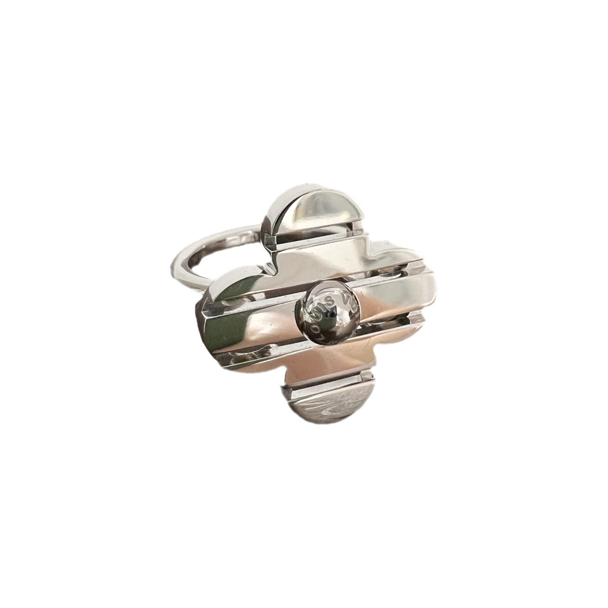 Star Blossom white gold ring