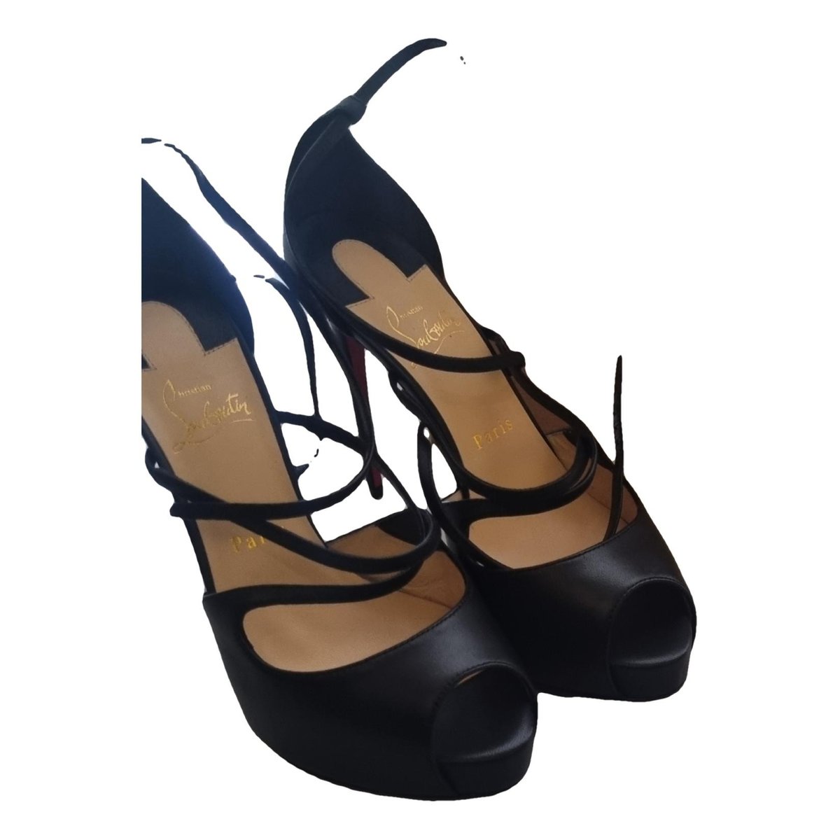 Fliketta leather heels