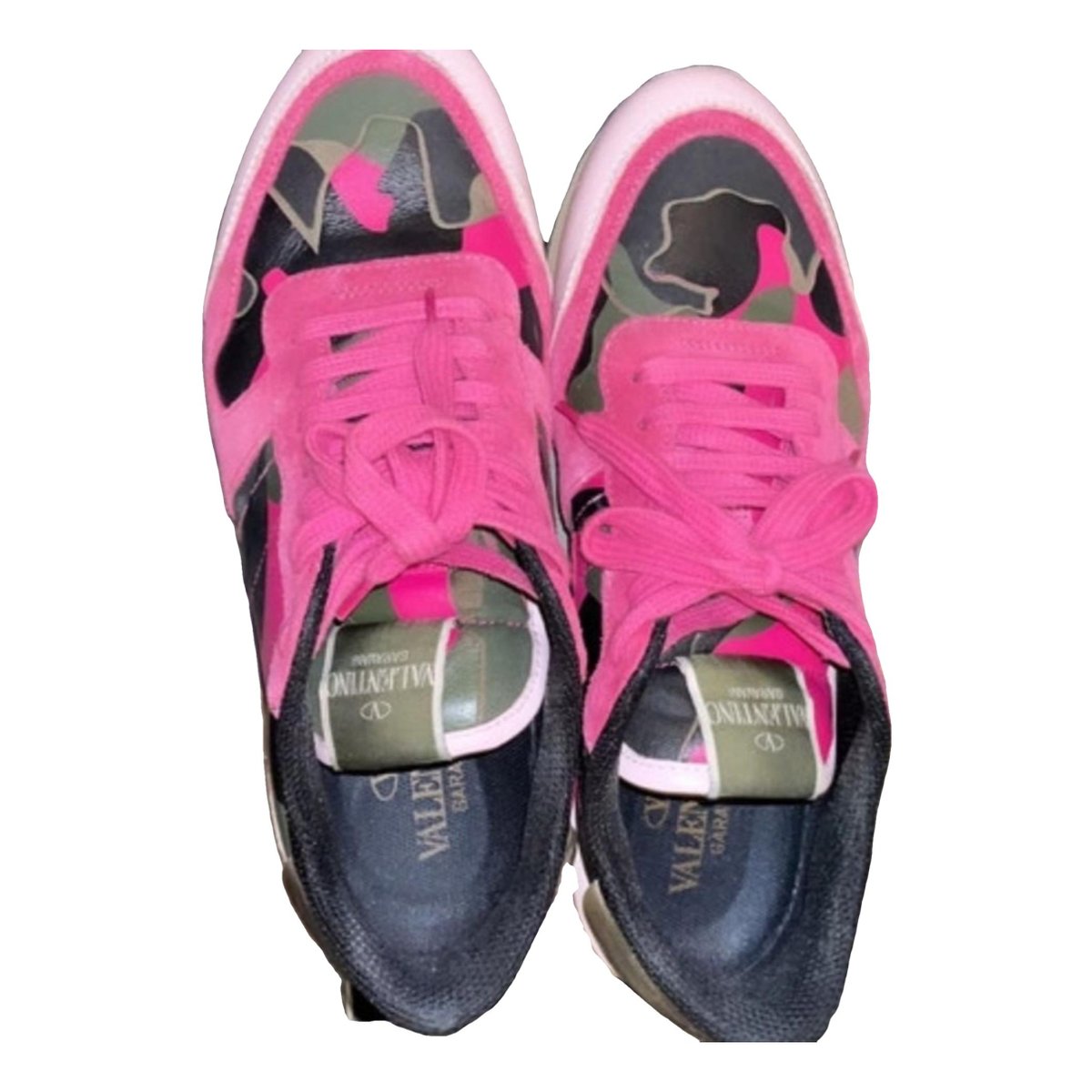 Rockrunner leather trainers