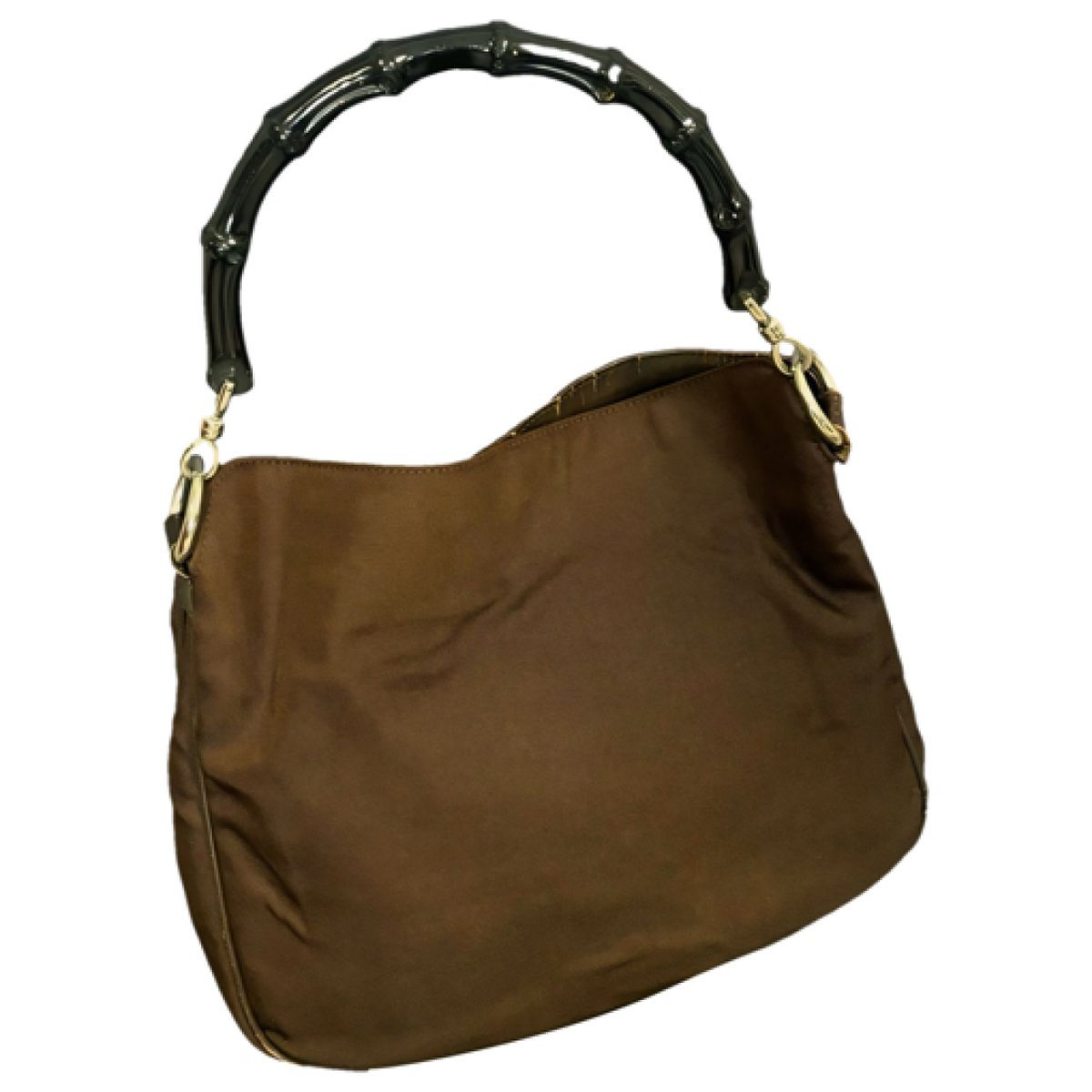 Bamboo Top Handle cloth handbag