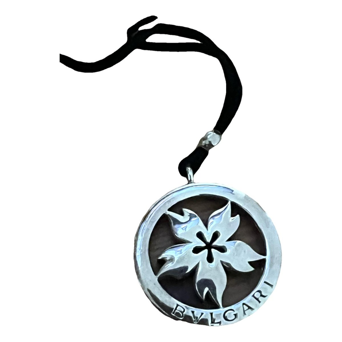 Tondo silver necklace