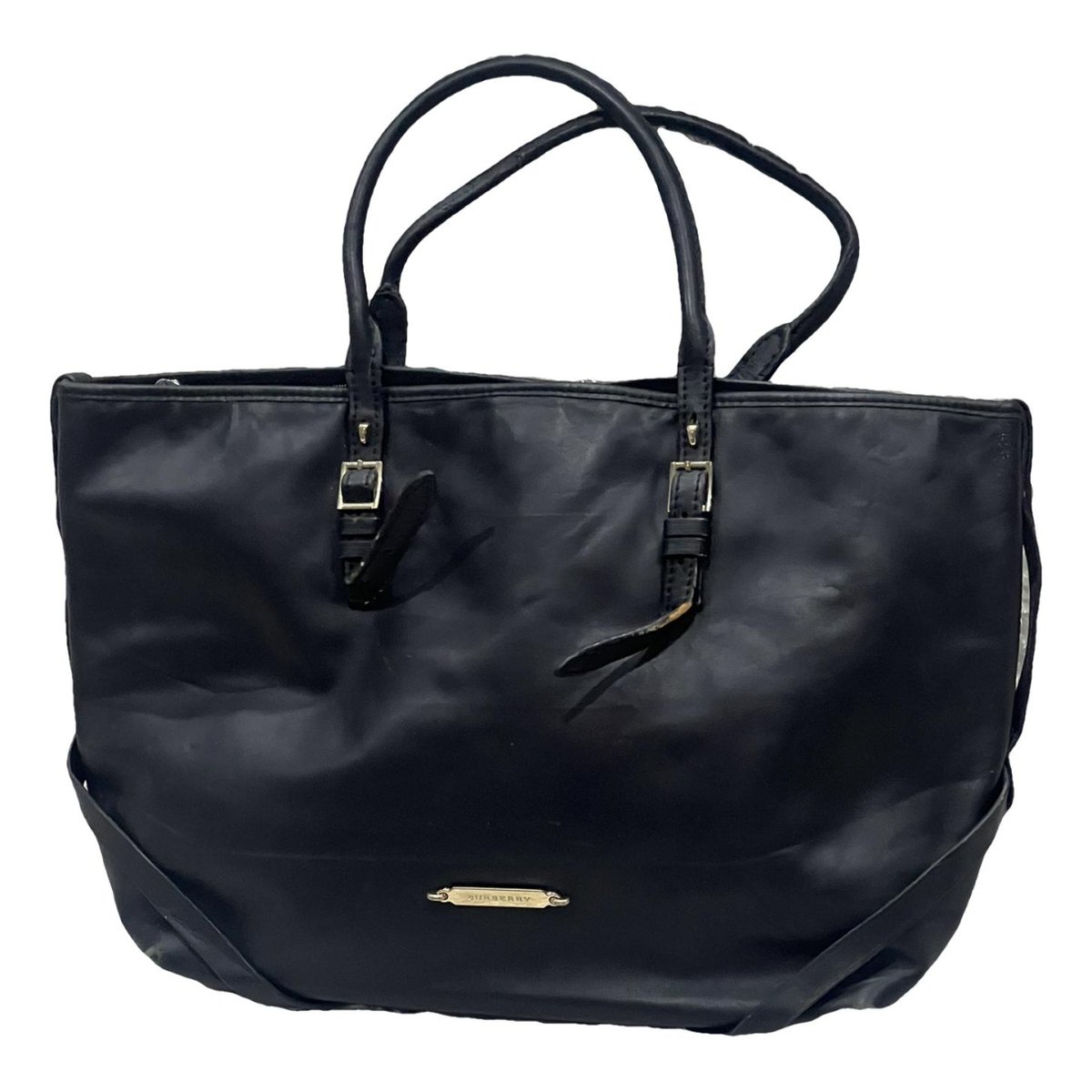 Woodbury leather tote