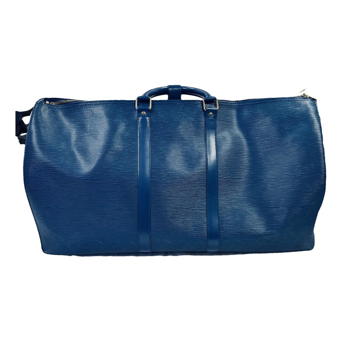 Keepall leather travel bag